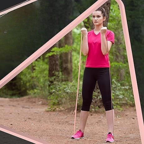 Bande de Résistance - PowerBandPro™ - Rose - Fit Adrenaline