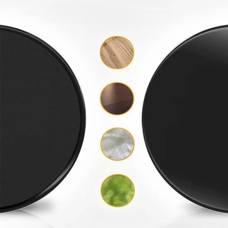 Glissière - CoreGlideDiscs™ - Noir - Fit Adrenaline