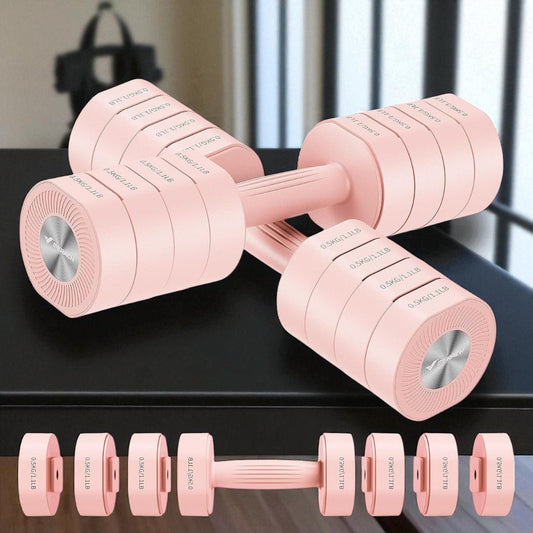 Haltères - AdjustTechDumbbells™ - Rose - Fit Adrenaline