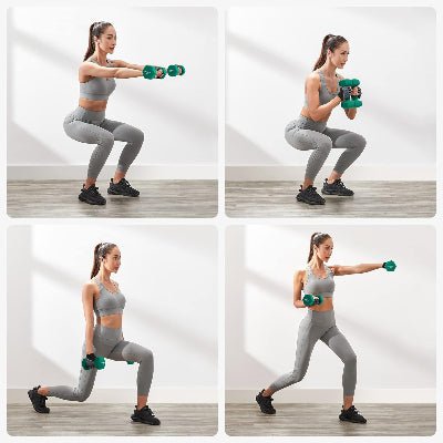 Haltères - CoreTone™ - Vert - Fit Adrenaline