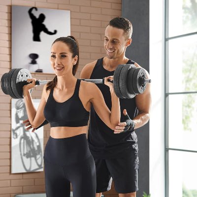 Haltères - PowerCore™ - Noir - Fit Adrenaline