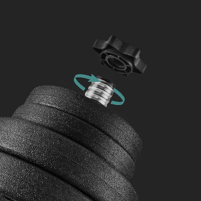 Haltères - PowerCore™ - Noir - Fit Adrenaline