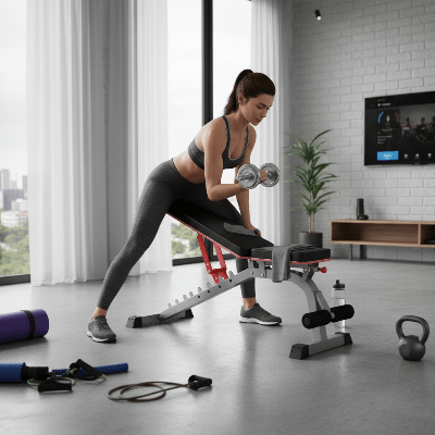 Banc de musculation pliable | MultiPosition - Fit Adrenaline